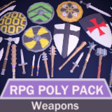 RPG Poly Pack - Weapons