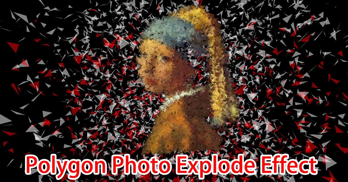Implode Effect Polygon Photo Explode Effect By maything | VFX | Unity Asset Store