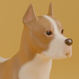 Animated American Bulldog