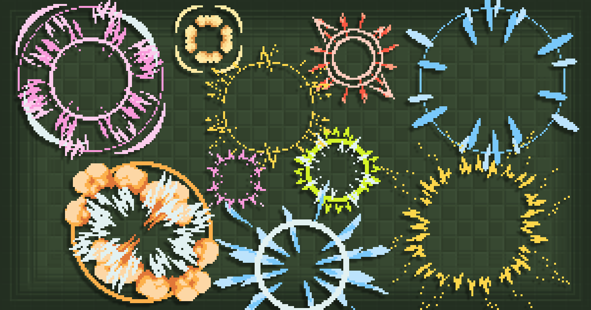 Impact Texture Super Pixel Impact FX Pack 1 | 2D Textures & Materials | Unity Asset Store