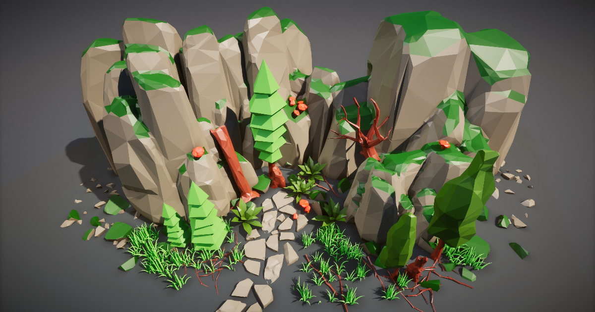 Starter | Low Poly Environment Pack | 3D Environments | Unity Asset Store