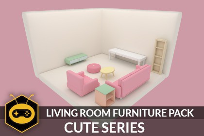 Cute Series: Living Room Furniture Pack Lite