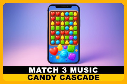 Match 3 Music - Candy Cascade