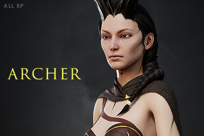 Fantasy Demones Archer