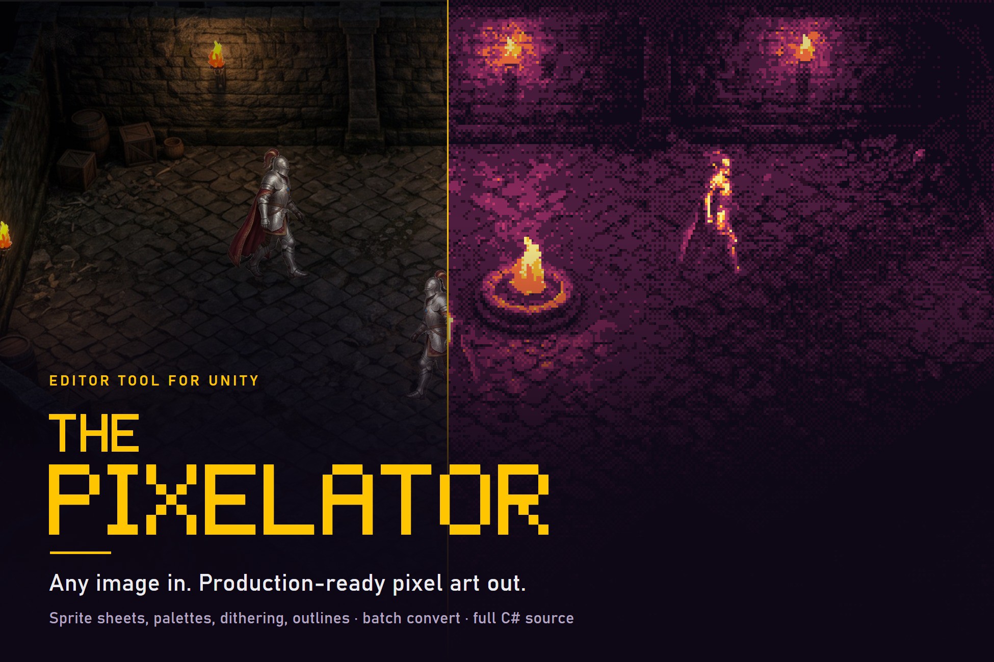 The Pixelator - Pro Pixel Art Converter