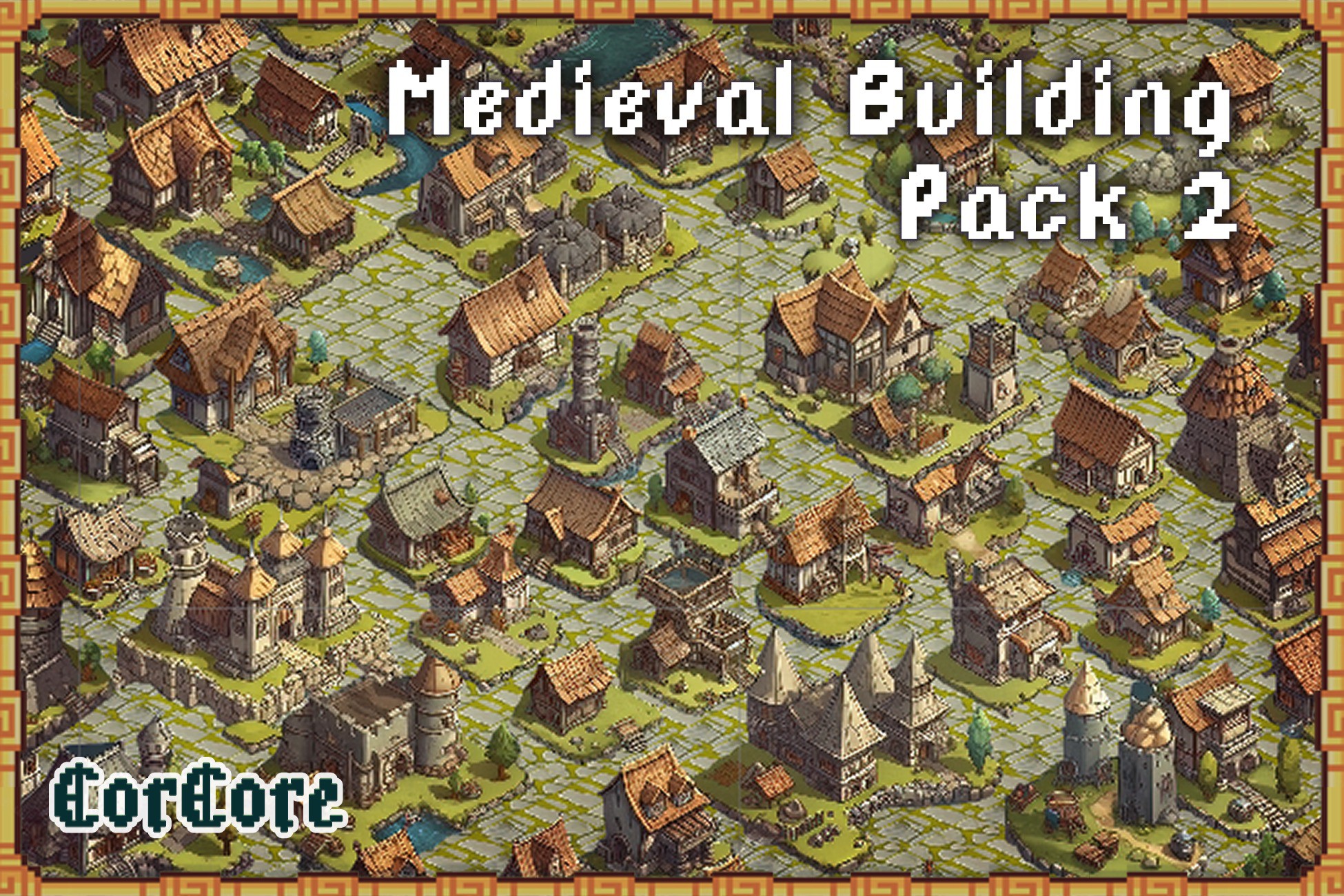 Midival Unity Medieval Building Pack 2 CorCore | 2D 주변환경 | Unity Asset Store