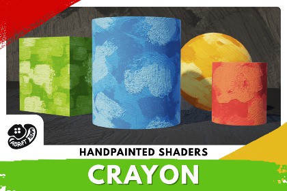 Handpainted Shader and Crayon Textures