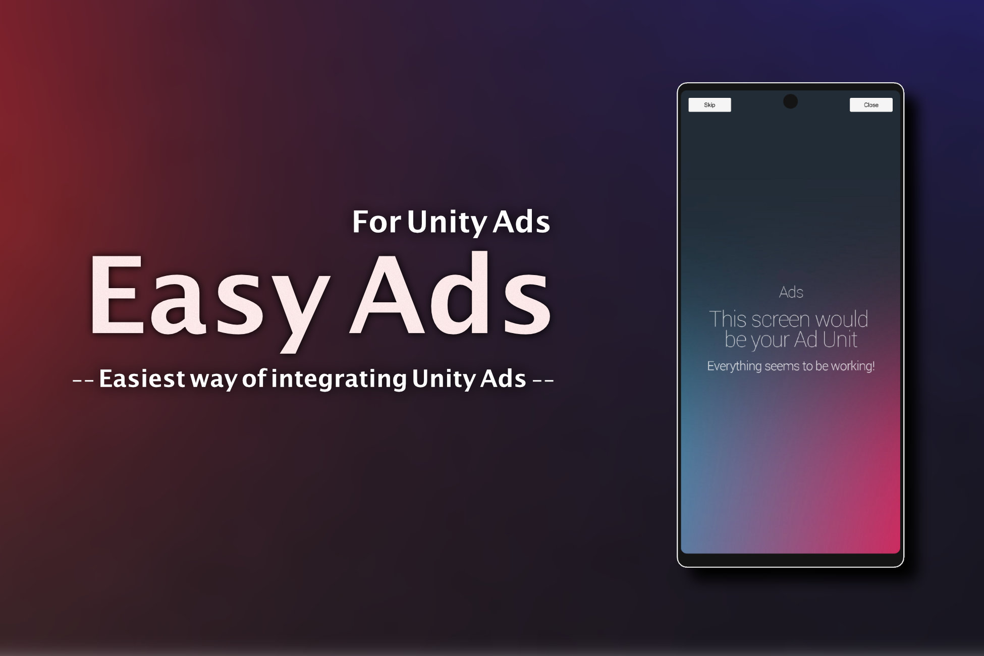Ad Using Unity Easy Ads for Unity Ads | Integration | Unity Asset Store