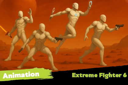 Extreme Fighter Anim Set Vol 6