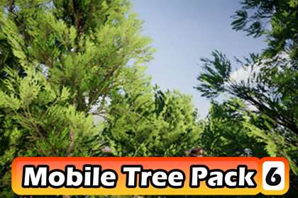 Mobile Tree Pack 6 (for URP)