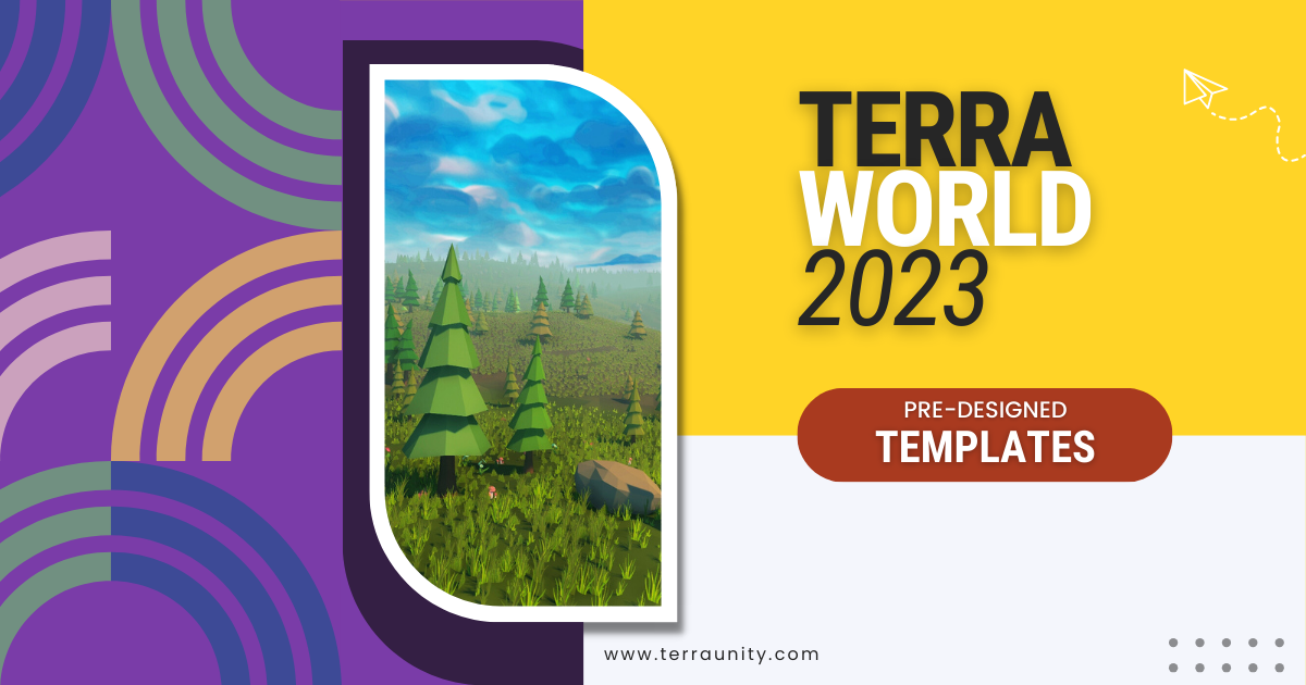 TerraWorld Templates - Resources For 3D Environments & Biomes | Terrain ...