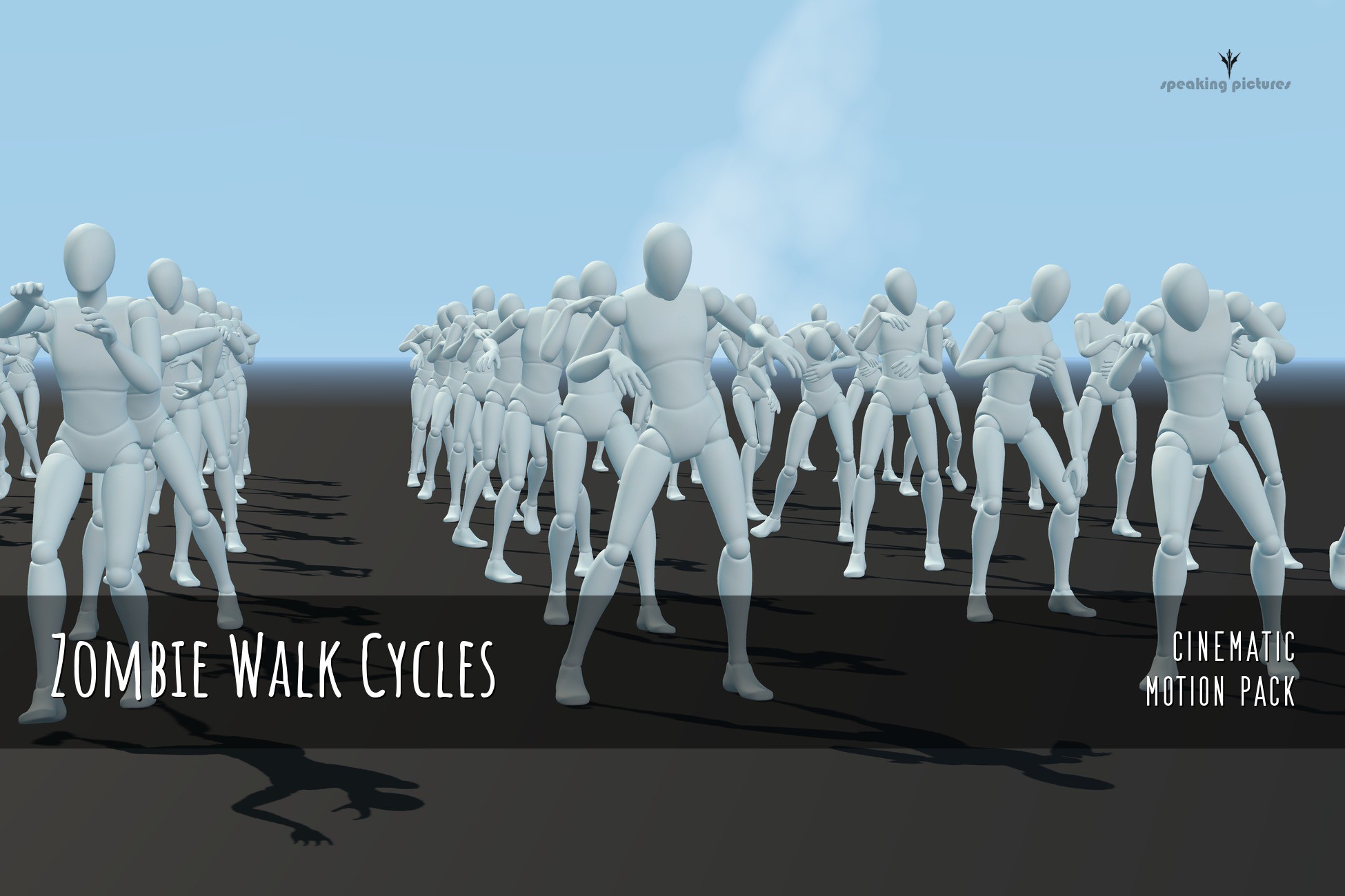 Zombie Walk Cycle (Loops) - Vol 1