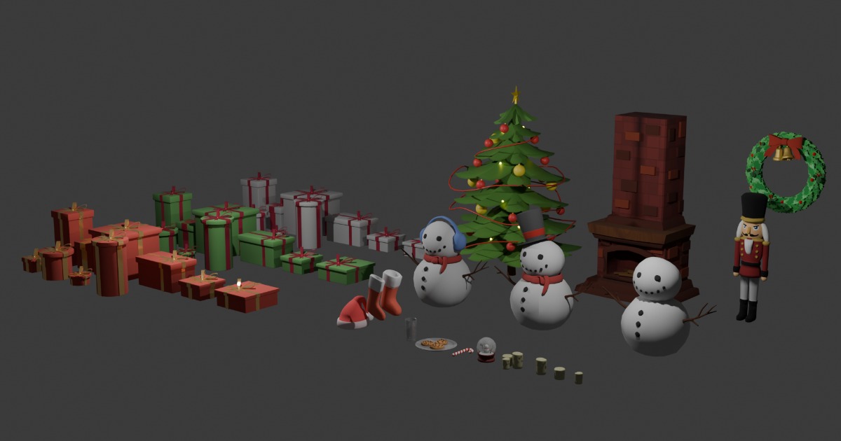 Christmas Asset Pack | 3D Props | Unity Asset Store