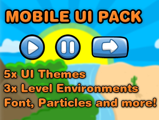 Mobile UI Pack | 2D 아이콘 | Unity Asset Store