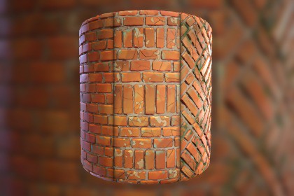 56 Stylized Brick Texture Pack