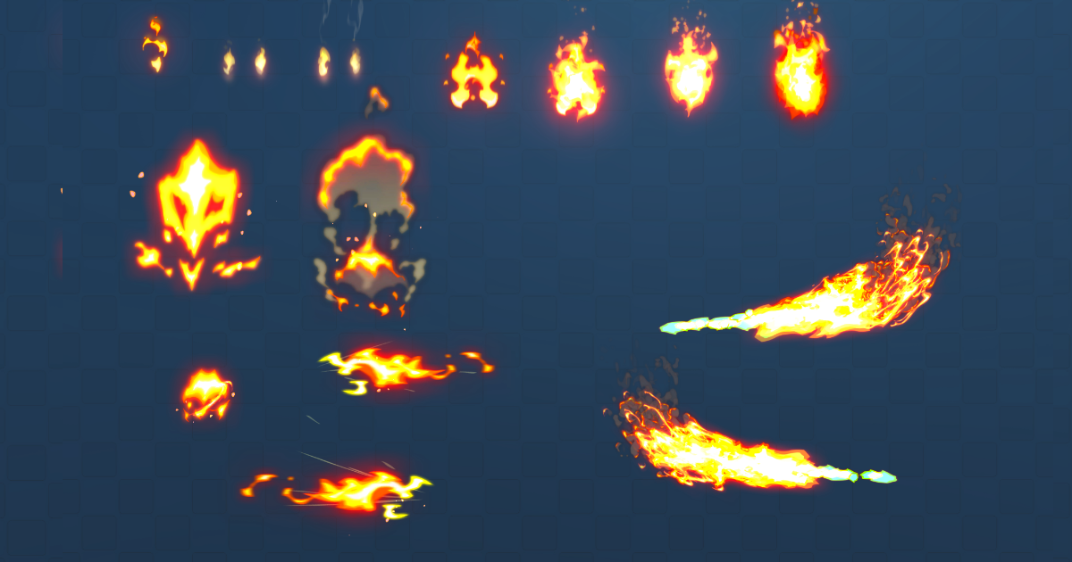 All things Fire | 2D Animations | VFXs | Fire & Explosions | Unity ...