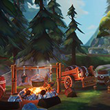 Stylized Cozy Campfire - Asset Pack
