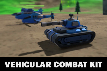 Vehicle Warfare Kit - Game Template