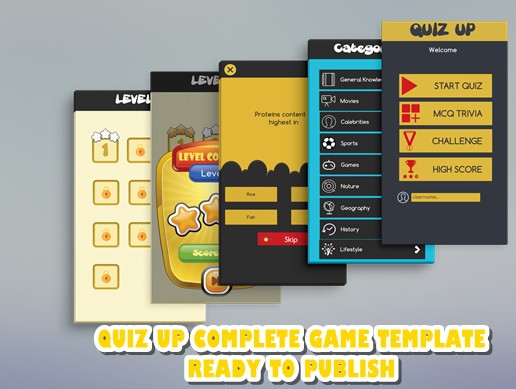 Quizup Trivia Based Complete Template For Unity Et Quizup Trivia Based Complete Template For Unity