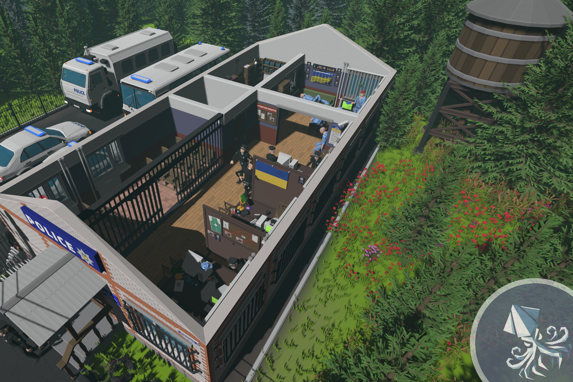 Unitypoint Police poly police station | 3D Environments | Unity Asset Store