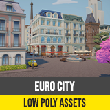 Low Poly Euro City