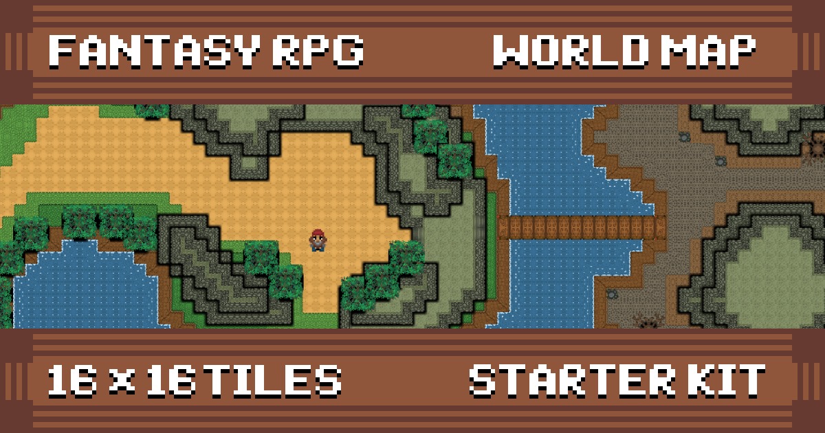 Fantasy RPG Starter Kit - 16x16 Tiles Asset Pack | 2D | Unity Asset Store