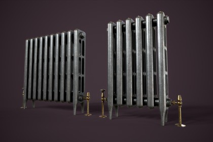 Vintage Cast Iron Radiator