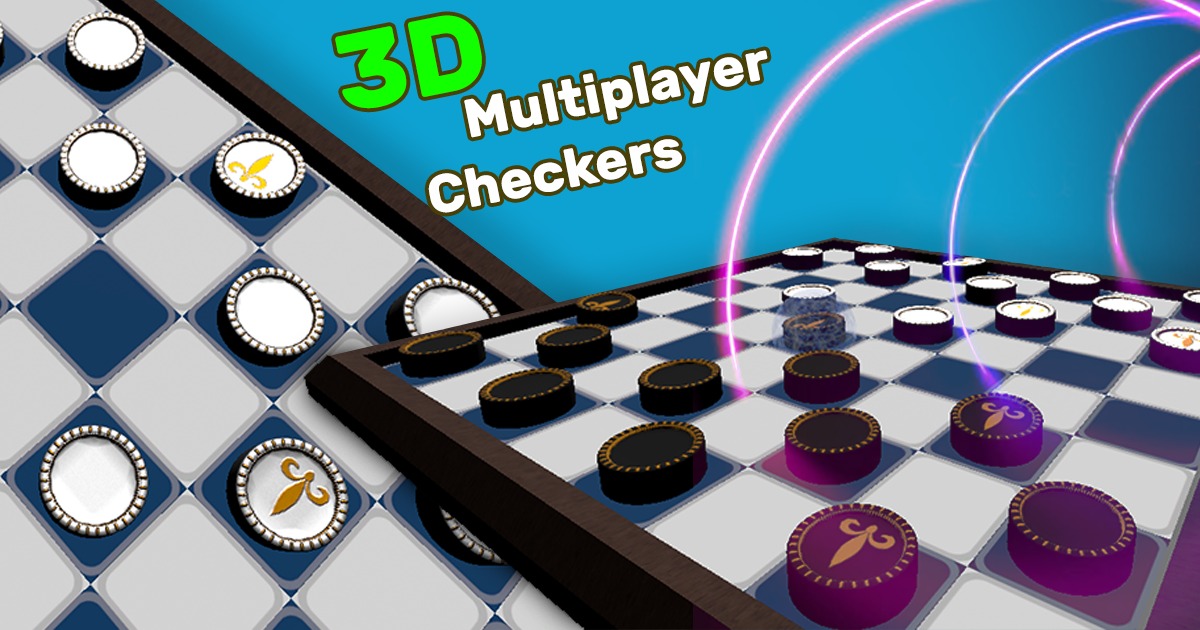 3D Multiplayer Checkers - Board Game Template | Packs | Unity Asset Store