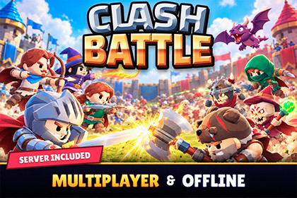Clash Battle - Multiplayer Card Arena Template