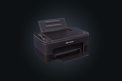 Printer V1 – Modern Office | Game Ready PBR | Built-In & URP Compatible
