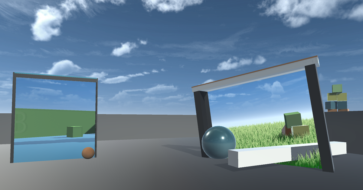 Portal Like Rendering Unity Fluid Seamless Portals - Basic | 3D Fantasy | Unity Asset Store