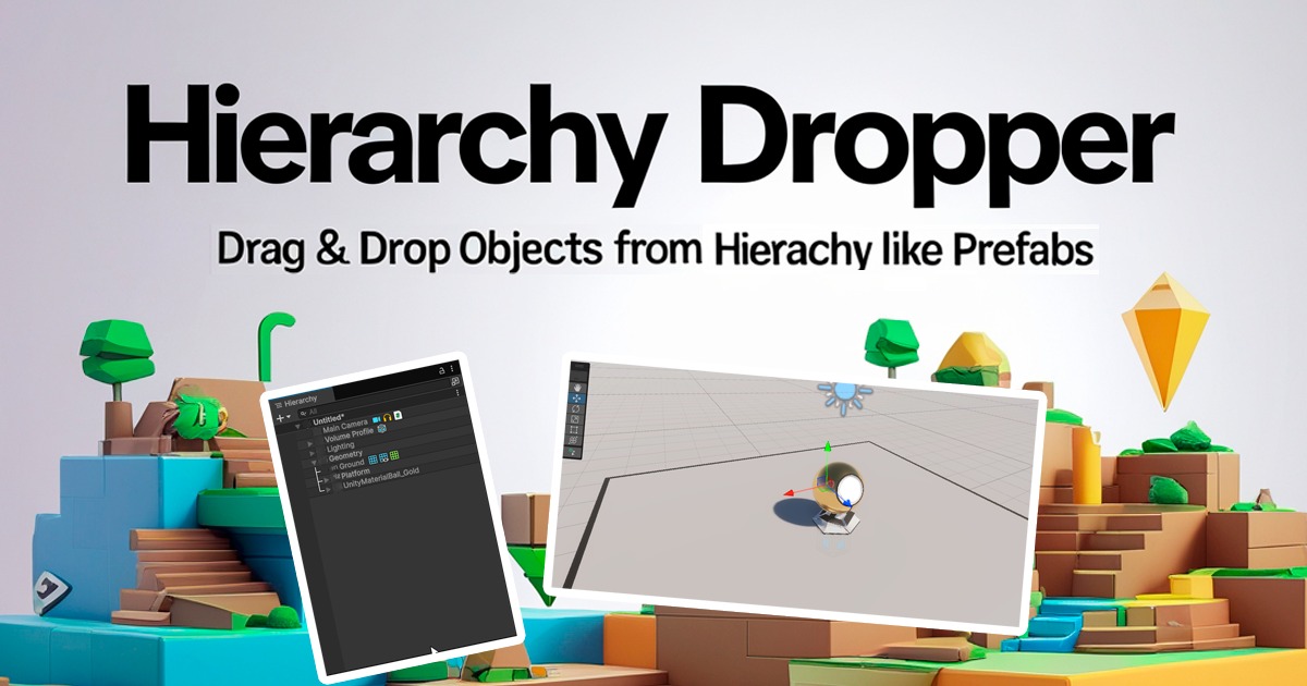 Drop Object. Map Hierarchy Dropper: Drag & Drop Objects Like Prefabs | Level Design ...