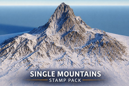Heightmaps - SingleMountains