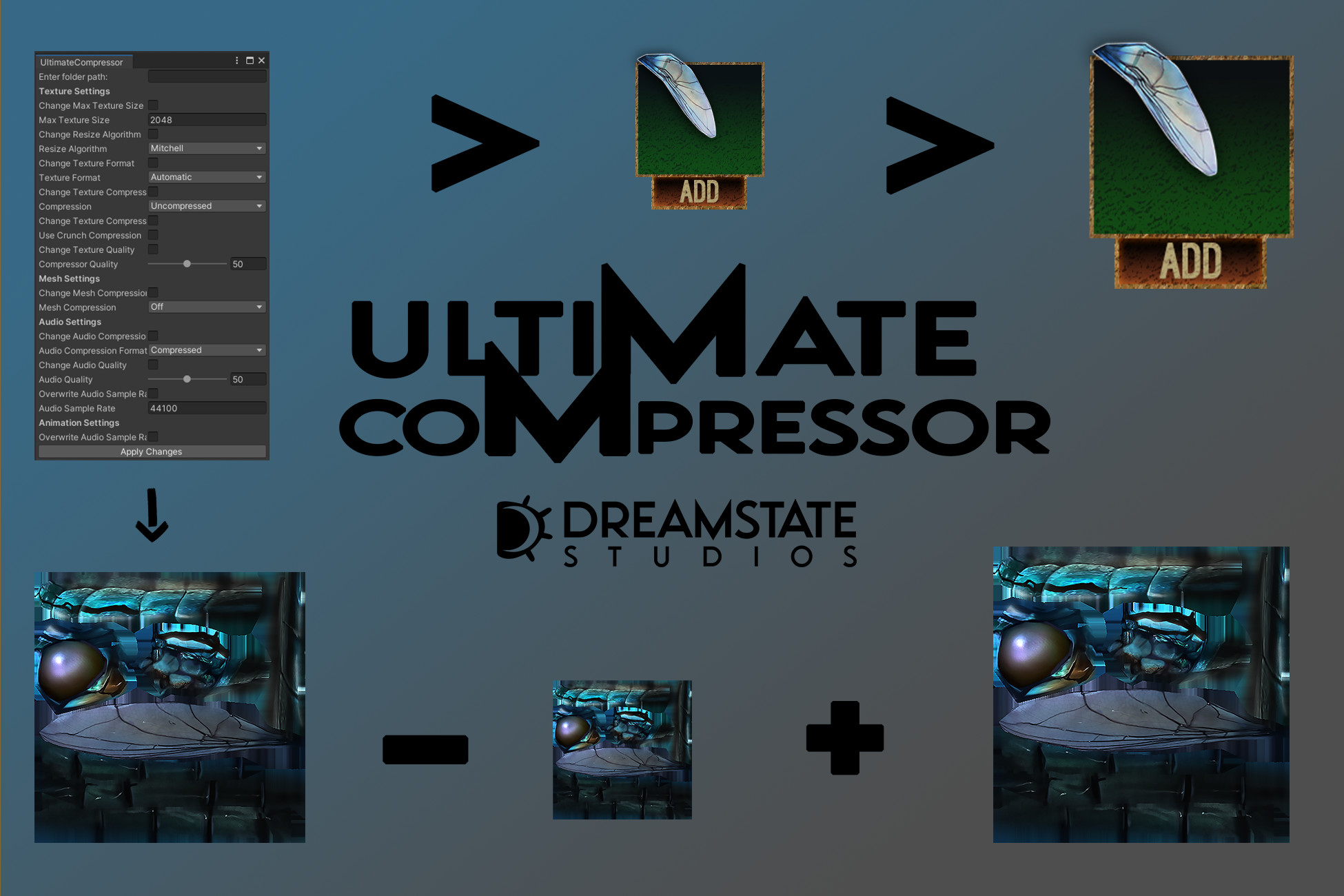 Compression Unity Ultimate Compressor | Utilities Tools | Unity Asset Store