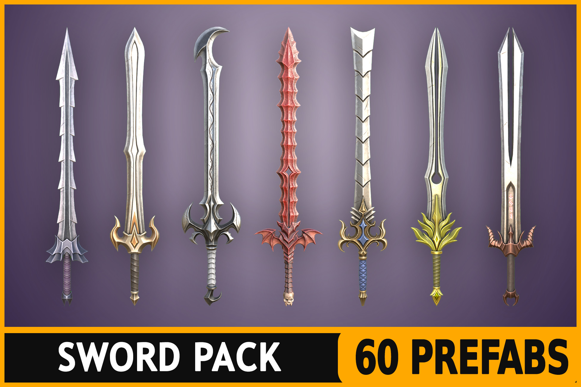 Warrior Swords - Fantasy RPG Weapons Pack | 3D 무기 | Unity Asset Store