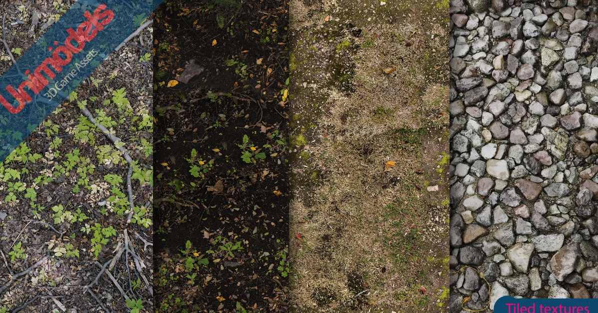 Nature Materials Vol. 1 | 2D Textures & Materials | Unity Asset Store