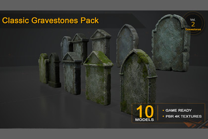Classic Gravestones Pack
