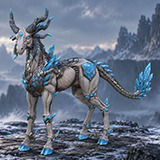 Crystal horse