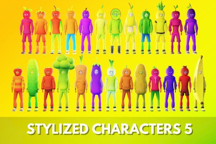 Casual Characters Pack 5 by IGS
