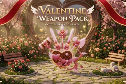 Stylized Weapon Pack - VALENTINE pack