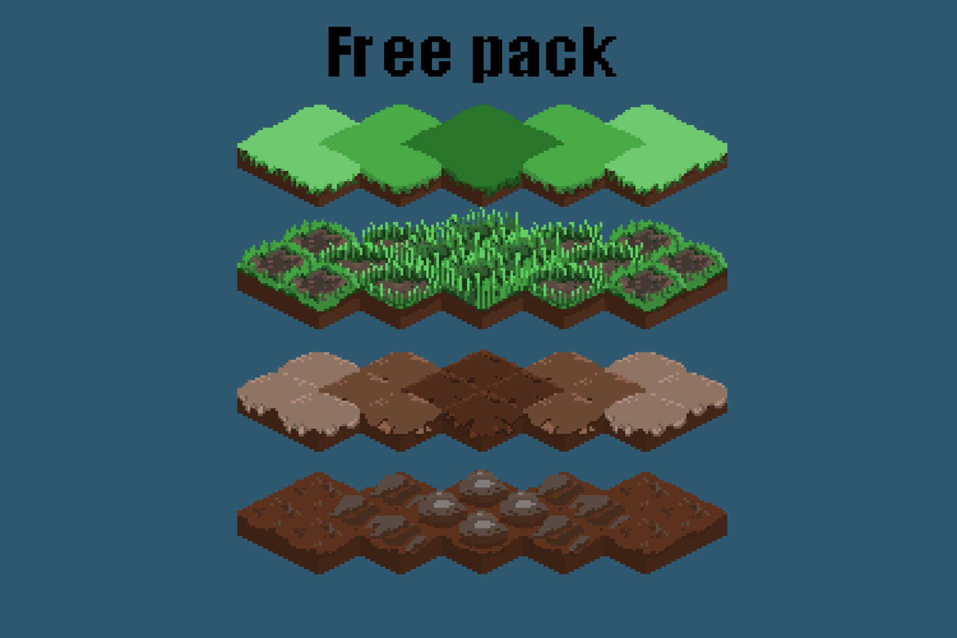 32x32 Isometric Tileset Pack | 2D Environments | Unity Asset Store