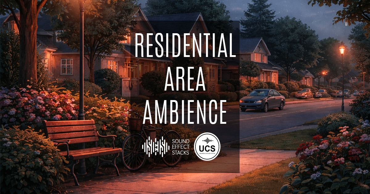 Residential Area Ambience