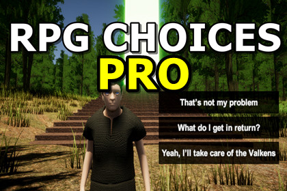 Wizard School RPG Choices and Dialog Pro