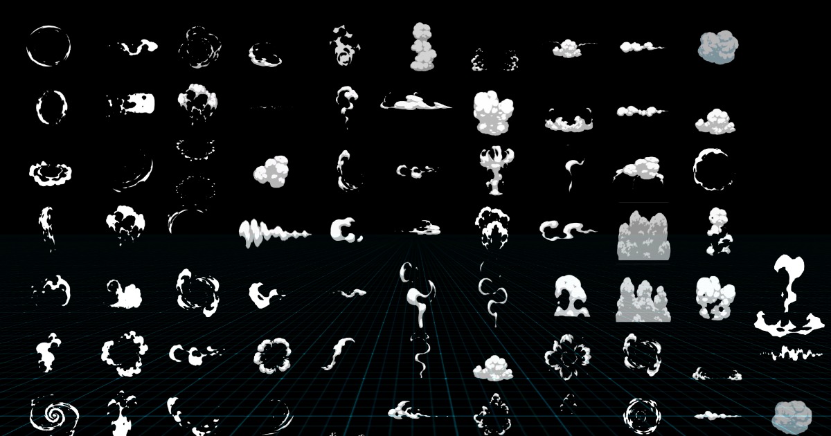 Make Smoke Effect Unity Cartoon Smoke FX | ビジュアルエフェクト | Unity Asset Store
