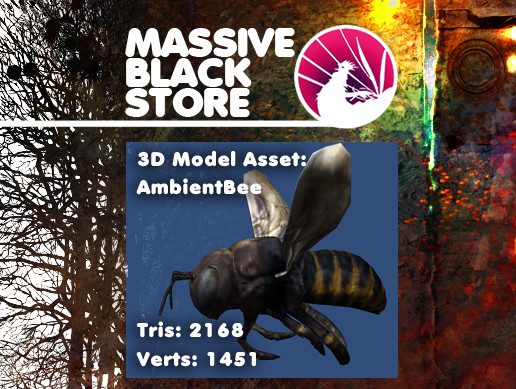 Ambient Bumble Bee (w Anims)