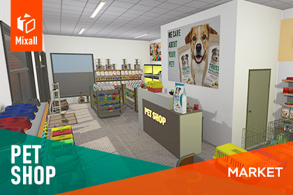 Pet shop - market