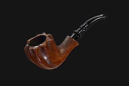 Freehand Smoking Pipe 3D Model Game-Ready