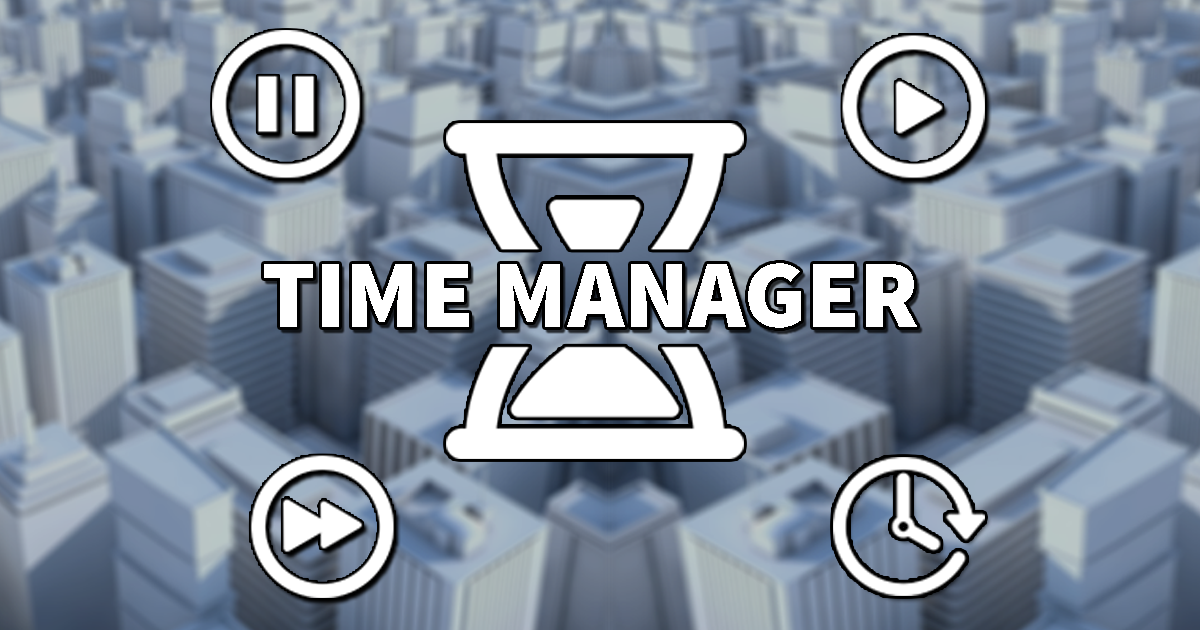 Time Manager Time manager | Animation Tools | Unity Asset Store