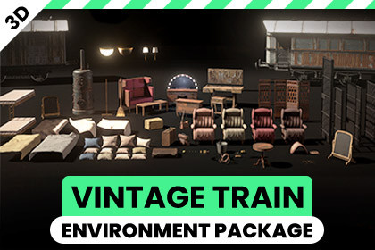 Vintage Train - Environment Package