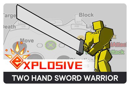2-Handed Warrior Mecanim Animation Pack